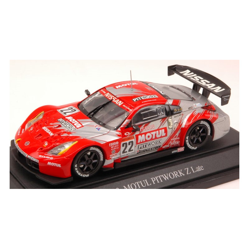 1:43 Ebbro Nissan Motul Pitwork Z N22 GT 2004 Kaqeyama krumm