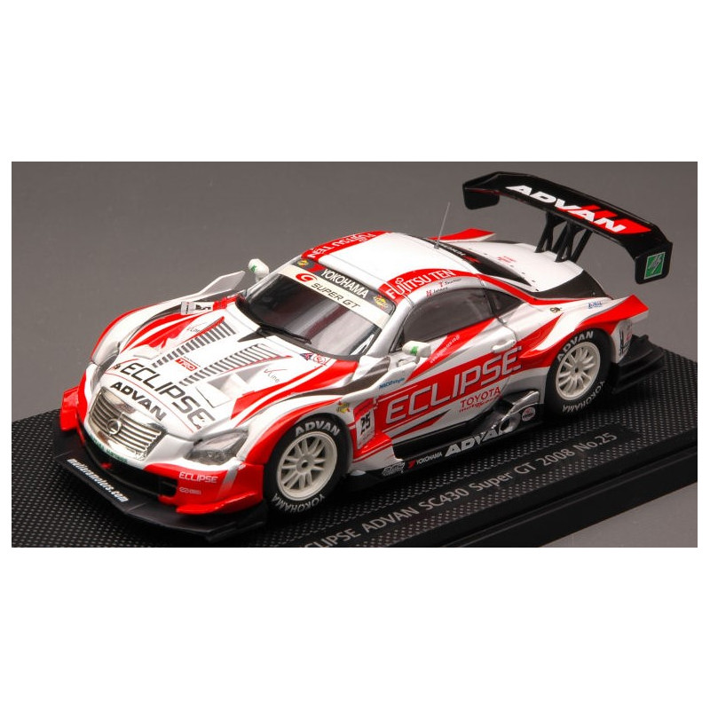 1:43 Ebbro Lexus SC430 N25 Eclipse Advan Super GT 08