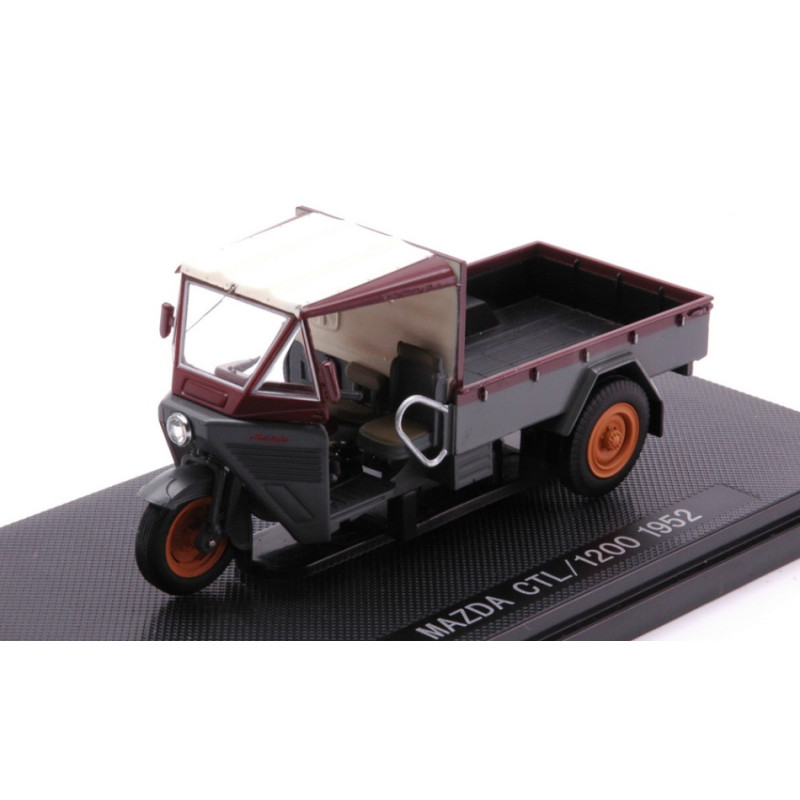 1:43 Ebbro Mazda CTL/1200 1952 W/cabine Grigio/marrone