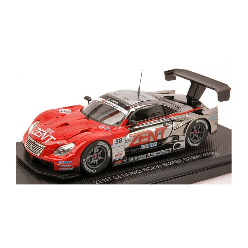 1:43 Ebbro Lexus SC430 N38 Super GT 500 2010