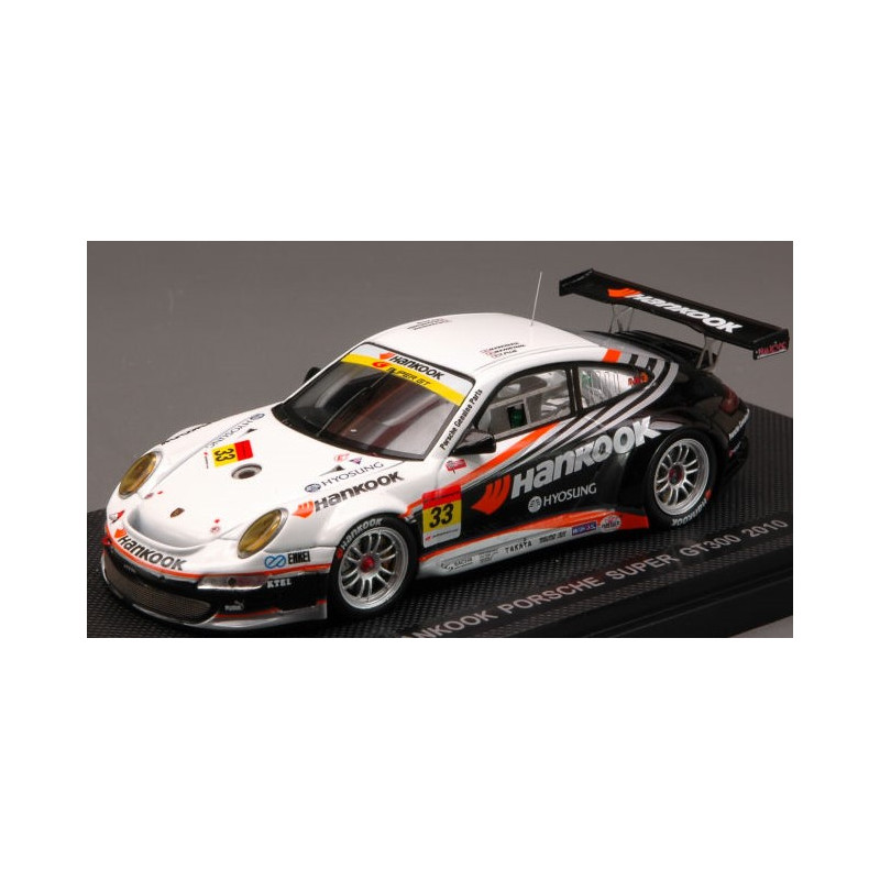 1:43 Ebbro Porsche 911 GT3 RSR N33 Super GT300 2010 M.kinoshita m.kageyama