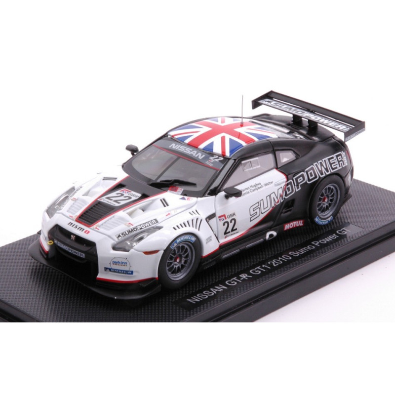 1:43 Ebbro Nissan Gt r GT1 N22 2010 Sumo Power GT