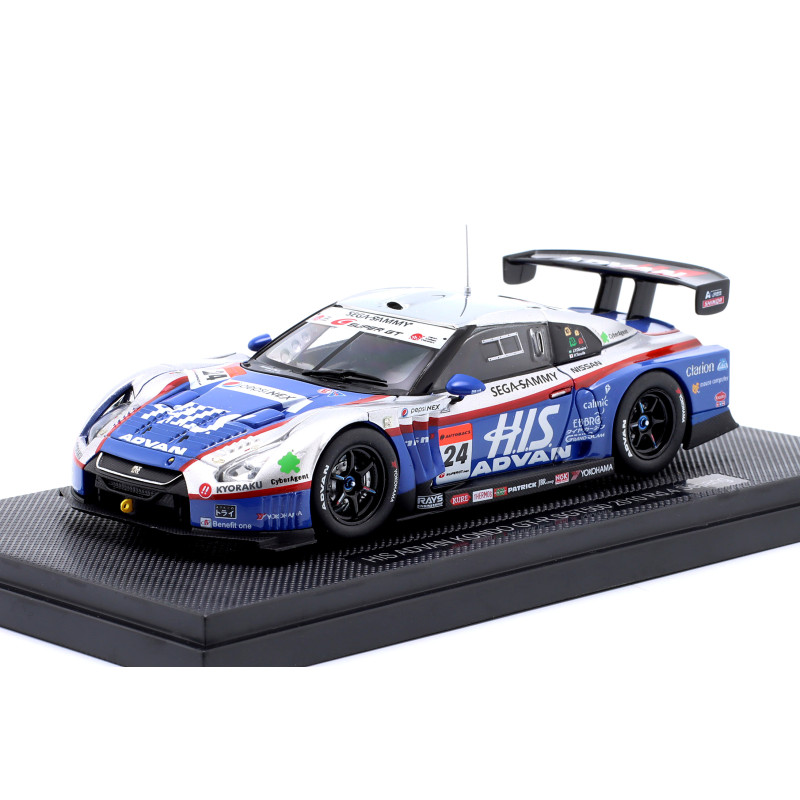 1:43 Ebbro Nissan Gt r N24 Sepang 2010