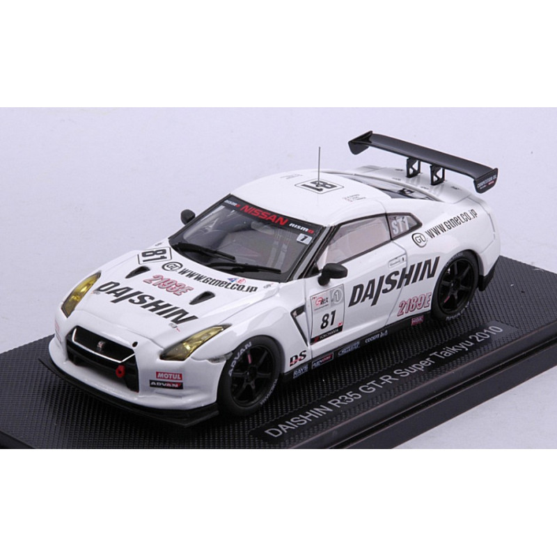 1:43 Ebbro Daishin R35 Gt r N81 Super Taikyu 2010