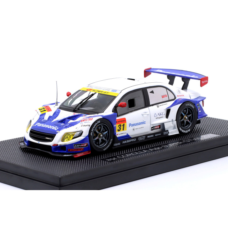 1:43 Ebbro Toyota Corolla N31 Super GT300 2010