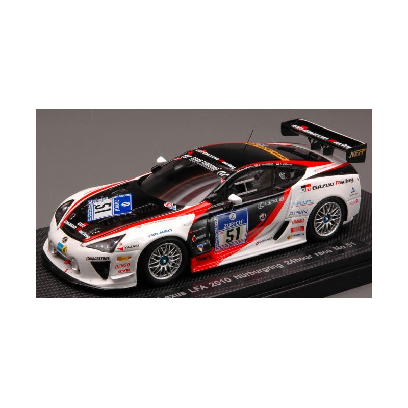 1:43 Ebbro Lexus LFA N51 Nurburgring 2010