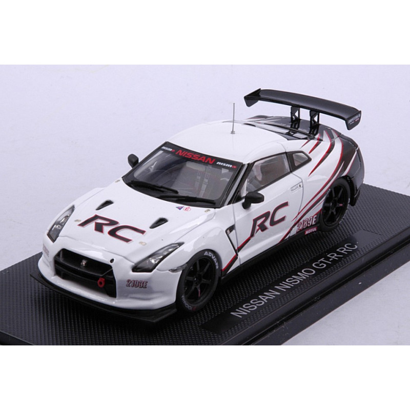 1:43 Ebbro Nissan Nismo Gt r RC Racing Version Bianco