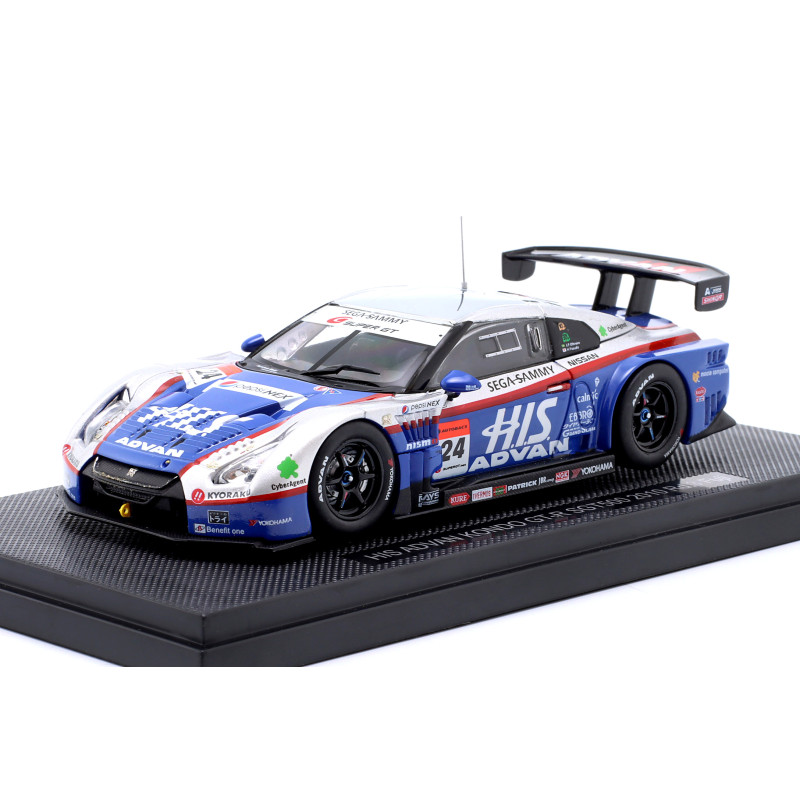 1:43 Ebbro Nissan Gt r N24 Fuji 2010