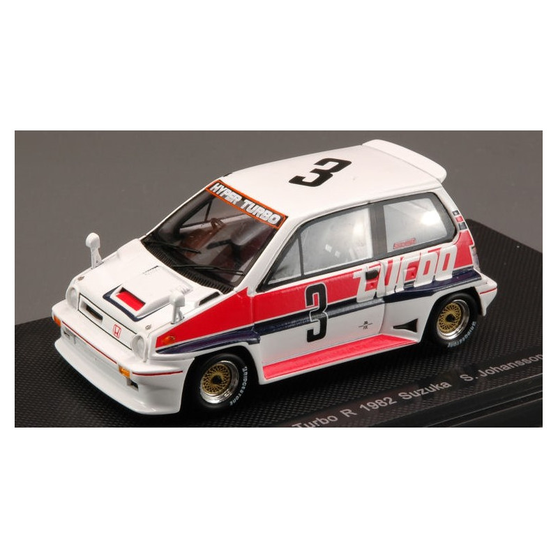 1:43 Ebbro Honda City Turbo R N3 Suzuka 1982 S.johansson