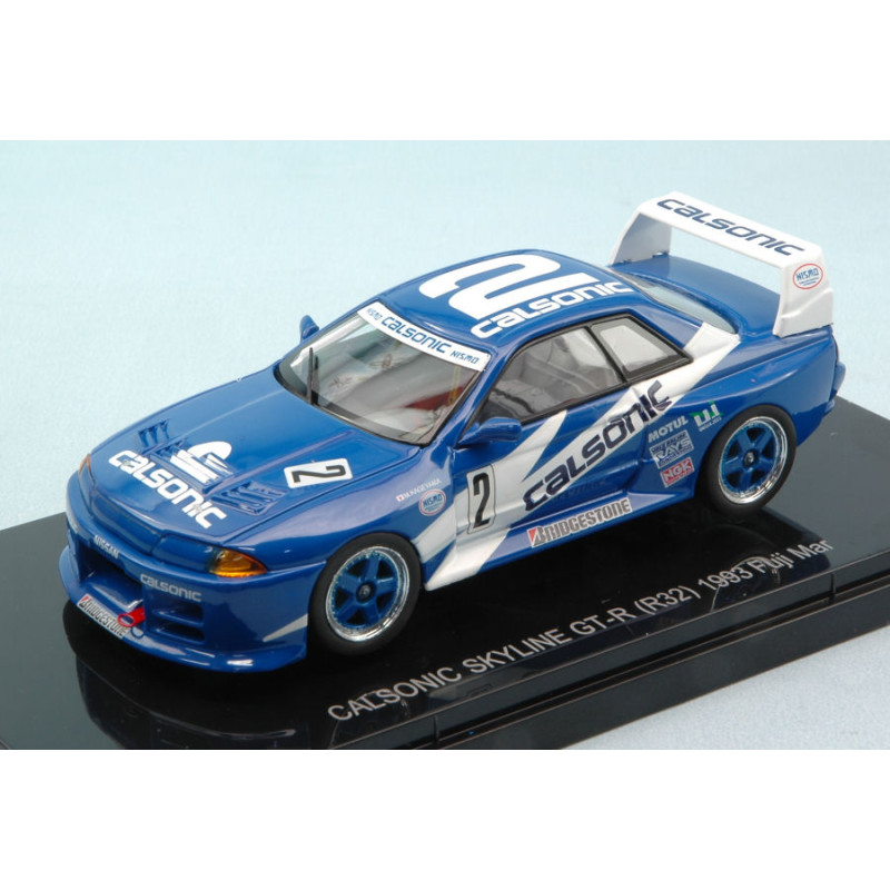 1:43 Ebbro Calsonic Skyline Gt r (R32) N2 Winner Fuji 1993 M.kageyama