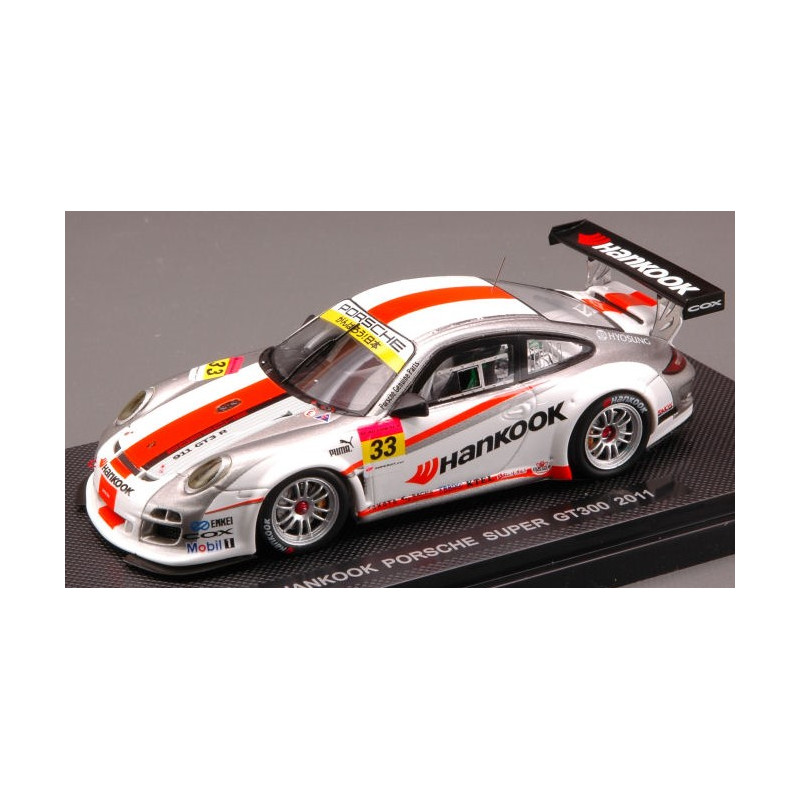 1:43 Ebbro Porsche 997 GT3 N33 Hankook Super GT 300 2011