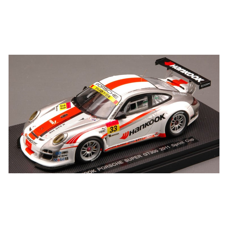 1:43 Ebbro Porsche 911 N33 Super GT300 2011 Kageyama fujii