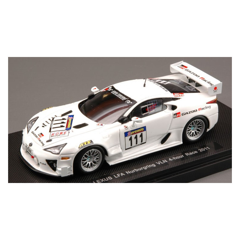 1:43 Ebbro Lexus LFA N111 Nurburgring VLN Race 2011