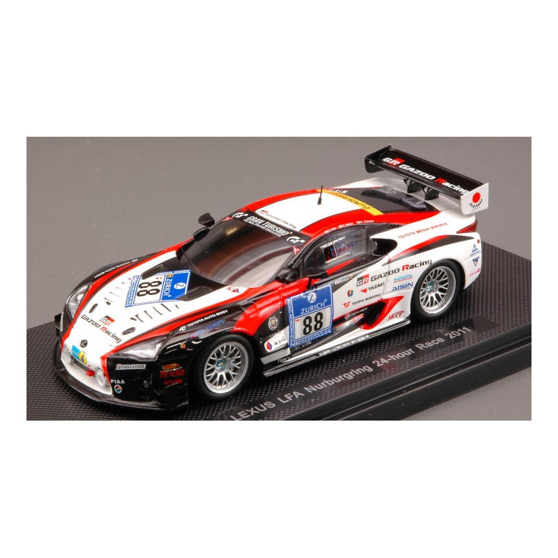 1:43 Ebbro Lexus LFA N88 24H Nurburgring 2011