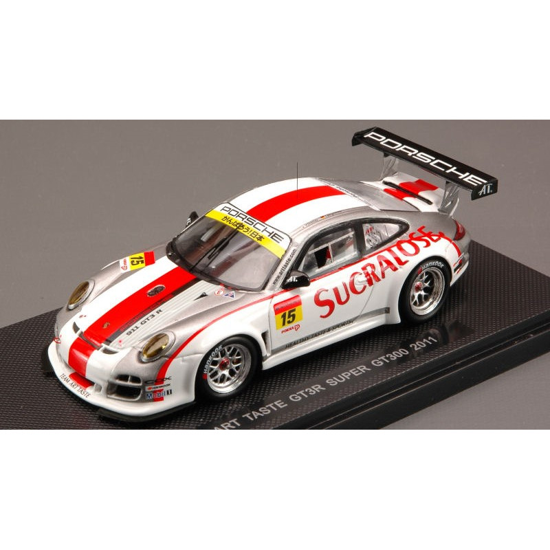 1:43 Ebbro Porsche 911 997 GT3 R N15 Super GT300  2011 Shimizu bergmeister