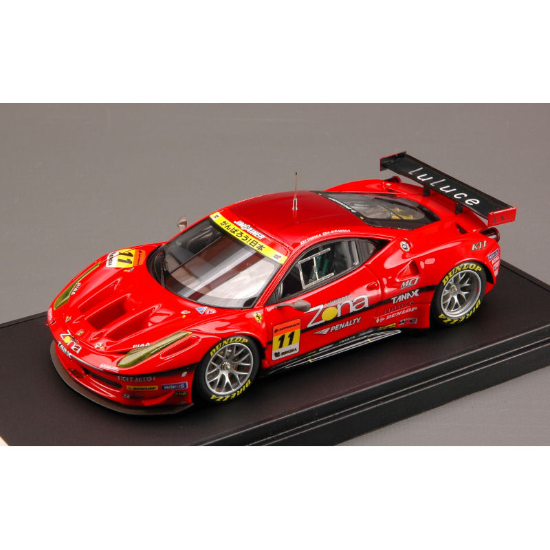 1:43 Ebbro Ferrari 458 GT2 N11 Super GT 300 2011  (make UP FOR Ebbro)