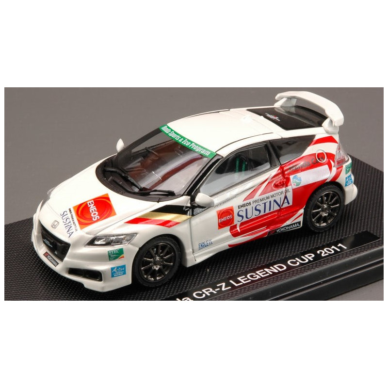 1:43 Ebbro Honda Cr z Legend CUP 2011 Bianco (decals FOR N3/15/32/37)