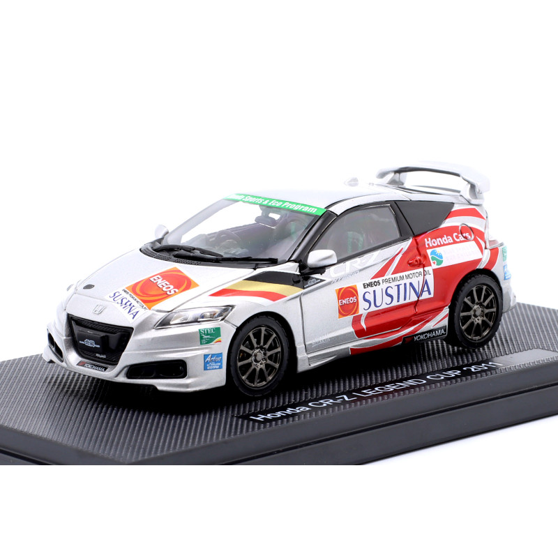 1:43 Ebbro Honda Cr z Legend CUP 2011  Argento (decals FOR N14/17/82)