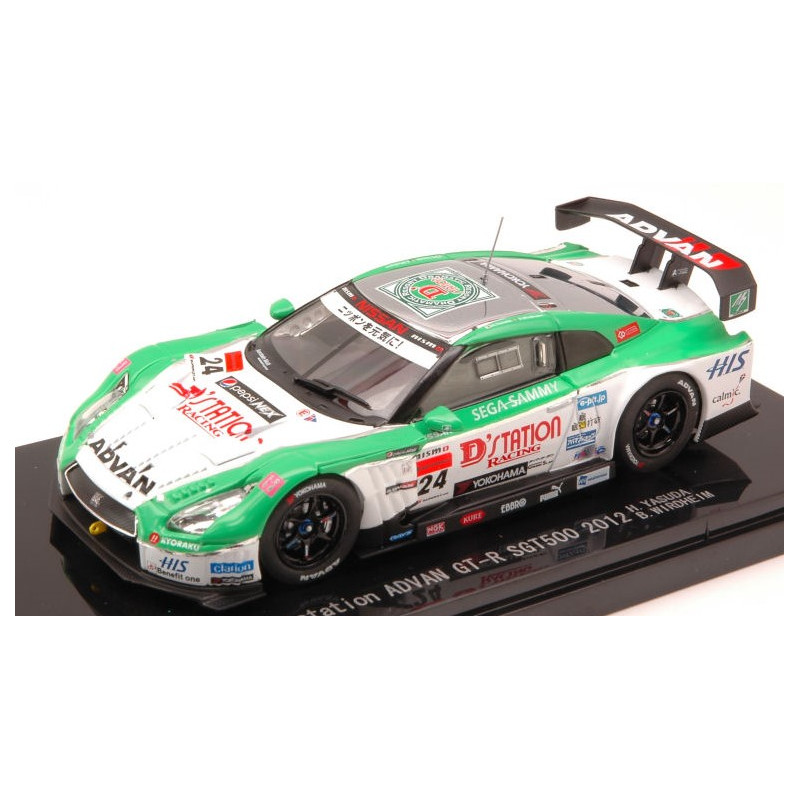 1:43 Ebbro Nissan Gt r Advan N24 SGT500 2012 Yasuda wirdheim