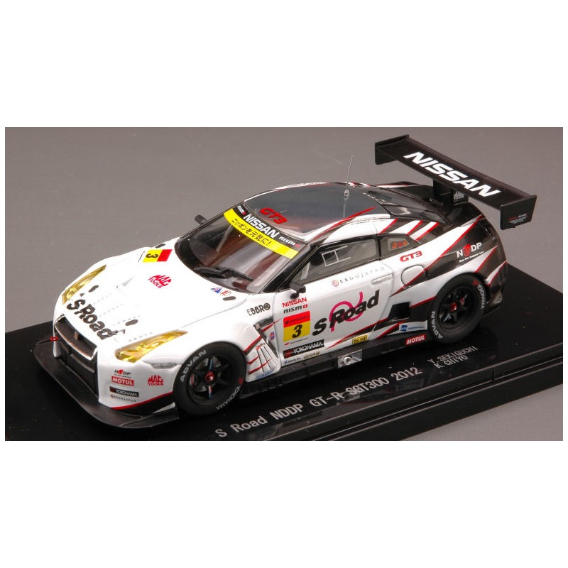 1:43 Ebbro Nissan R35 Gt r N3 Super GT500 Sekiguchi chiyo