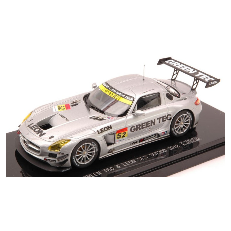 1:43 Ebbro Mercedes SLS N52 Super GT500 2012 Takeuchi kurosawa