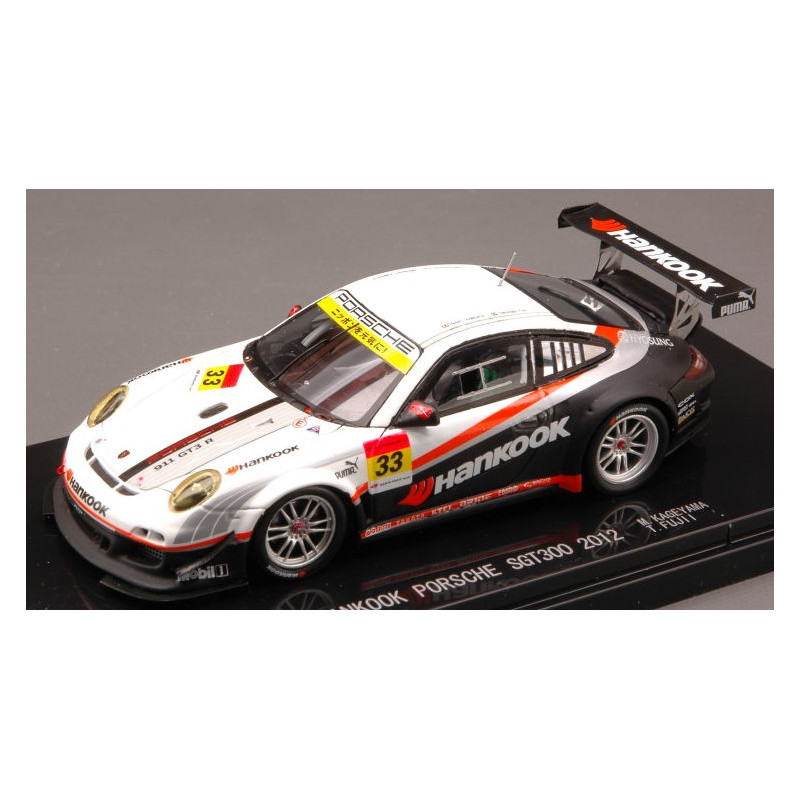 1:43 Ebbro Porsche GT3R N33 Super GT500 2012 Kageyama fujii