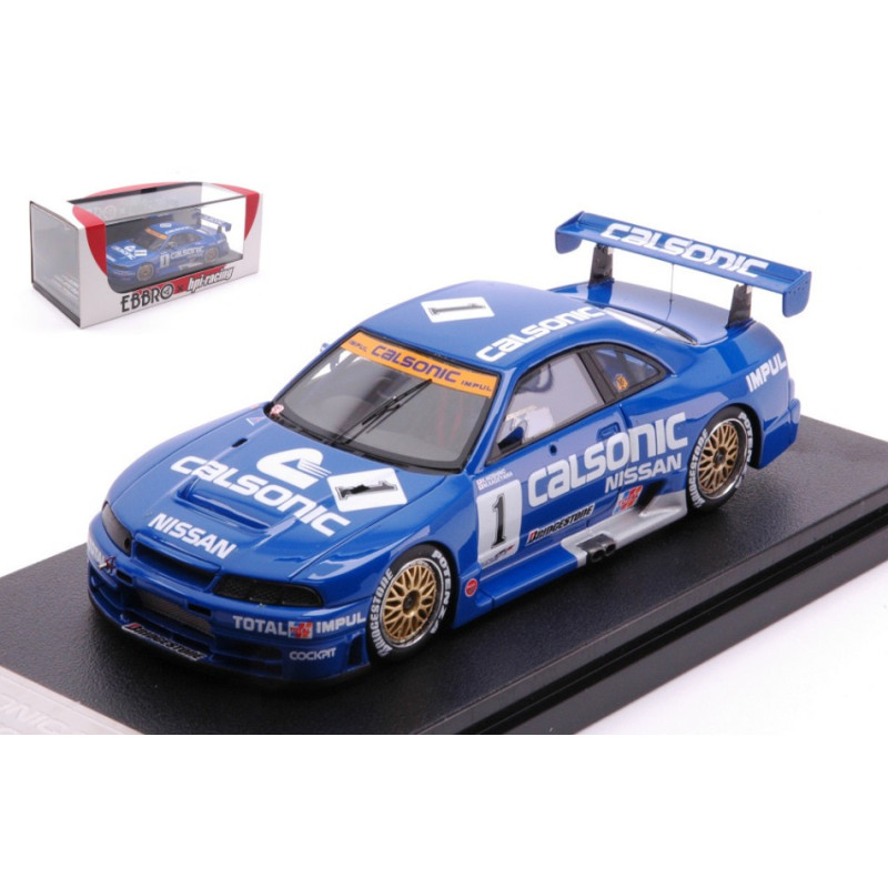 1:43 Ebbro Calsonic Skyline Gt r N1 Sugo Jgtc 1995 K.hoshino m.kageyama