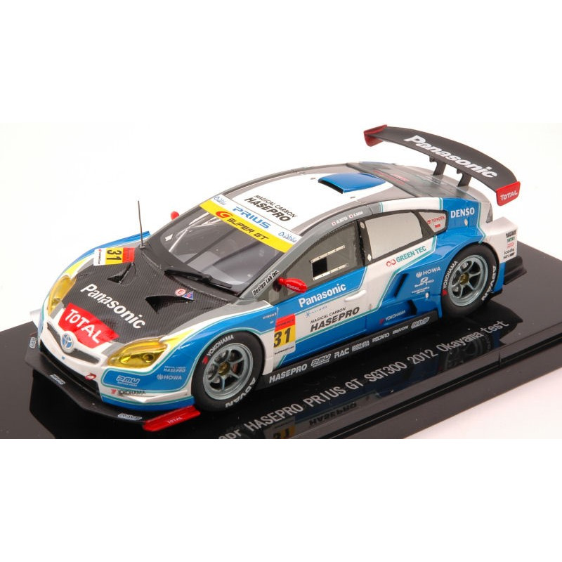 1:43 Ebbro Toyota Prius N31 Super GT300 2012 Okayama Test