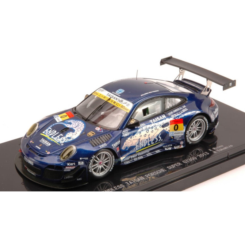 1:43 Ebbro Porsche 997 GT3 N0 12th Super GT300 2013 K.mineo n.yokomizo