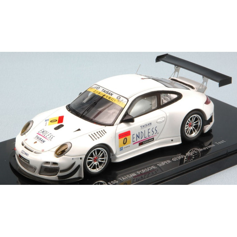 1:43 Ebbro Porsche 997 GT3 N0 Okayama Test Super GT300 2013