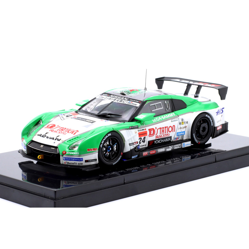 1:43 Ebbro Nissan Gt r N24 Super GT500 2013 Yasuda krumm LOW Down Force