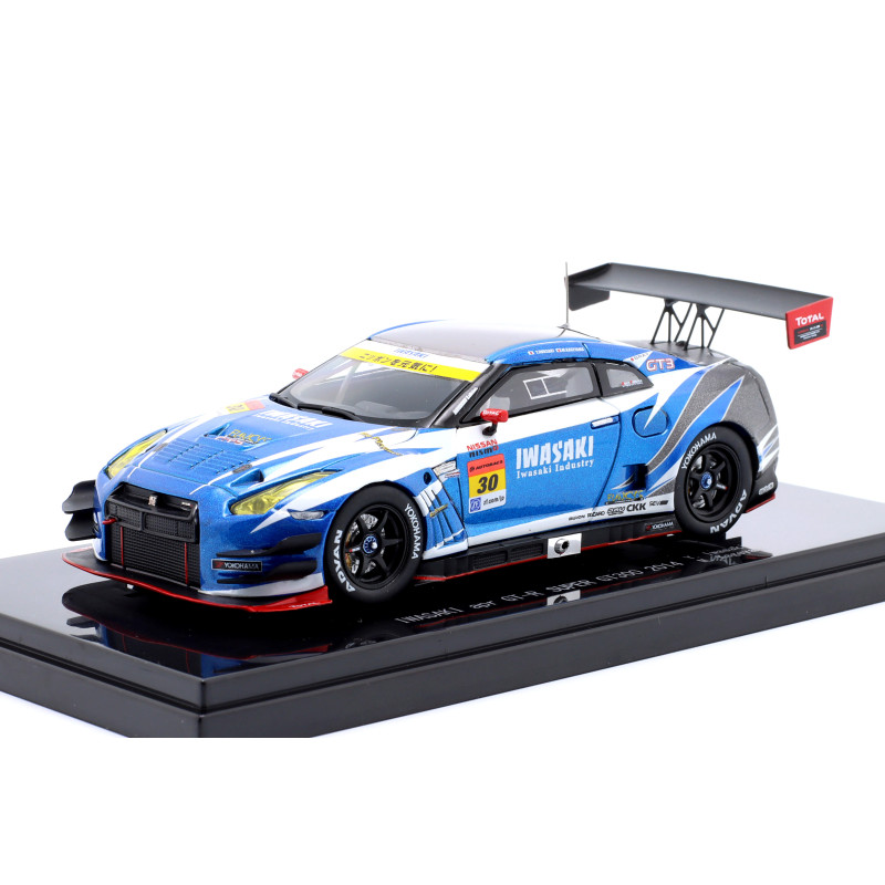 1:43 Ebbro Nissan Gt r N30 Super GT500 2014 Y.iwasaki m.kageyama