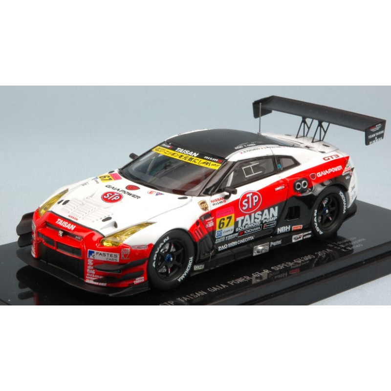 1:43 Ebbro Nissan Gt r N67 Super GT300 2014 Nyokomizo s.mitsuyama k.mineo