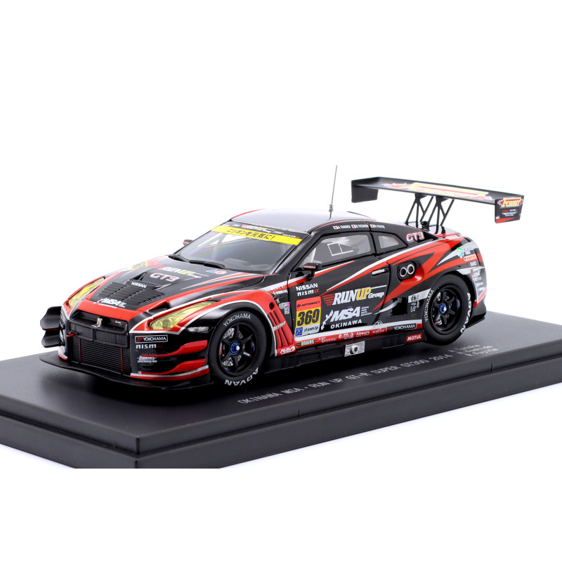 1:43 Ebbro Nissan Gt r N360 NC Super GT300 2014 Tanaka yoshida fujida