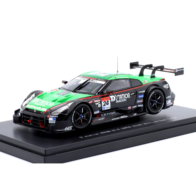 1:43 Ebbro D'station Advan Gt r N24 Super FT500 2014 M.krumm d.sasaki