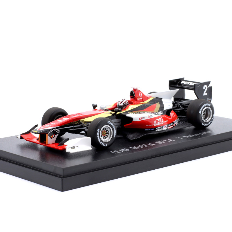 1:43 Ebbro Team Mugen SF14 N2 Super Formula 2014 Y.nakayama