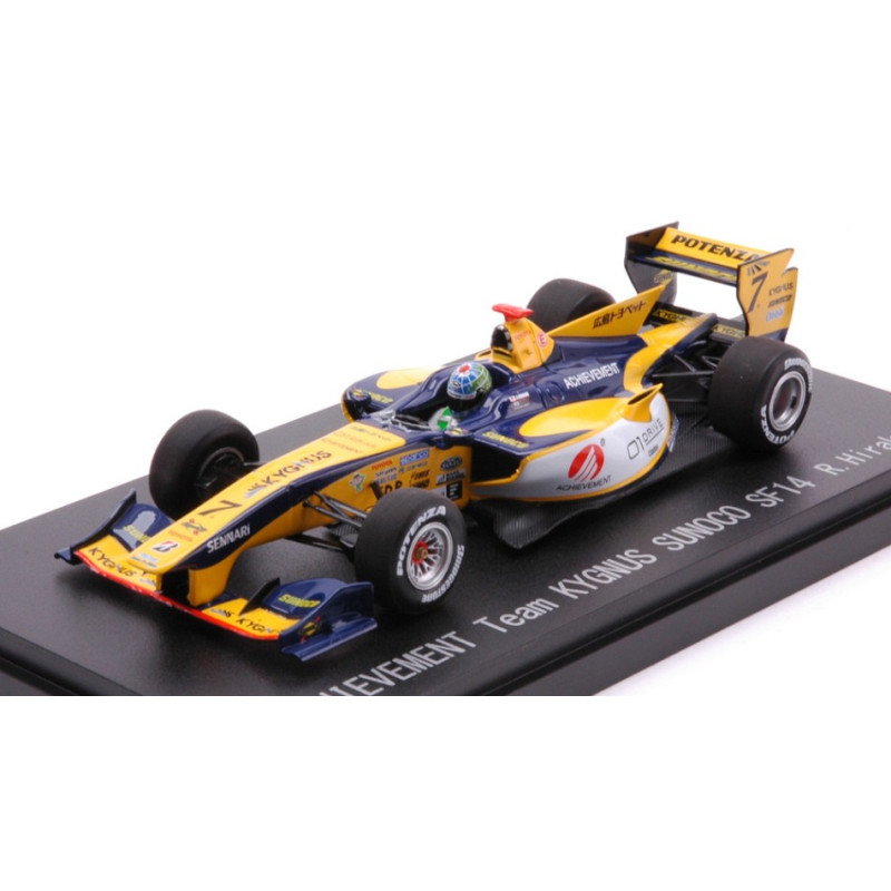 1:43 Ebbro Super Formula N7 Achievement Team Kygnus Sunoco SF14 R.hirakawa