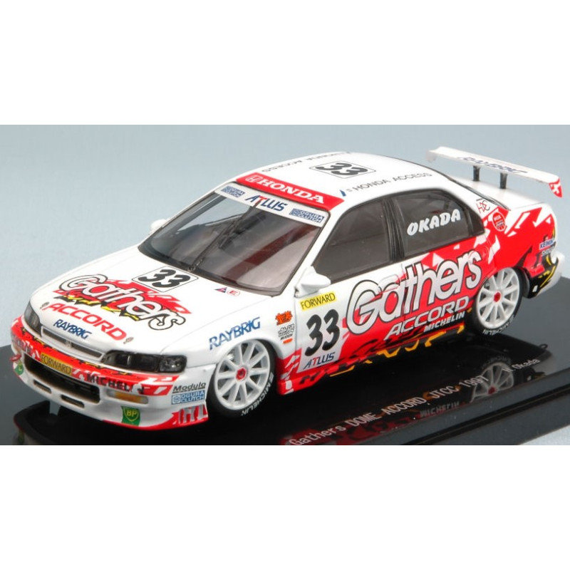 1:43 Ebbro Honda Accord N33 Jtcc 1997 H.okada