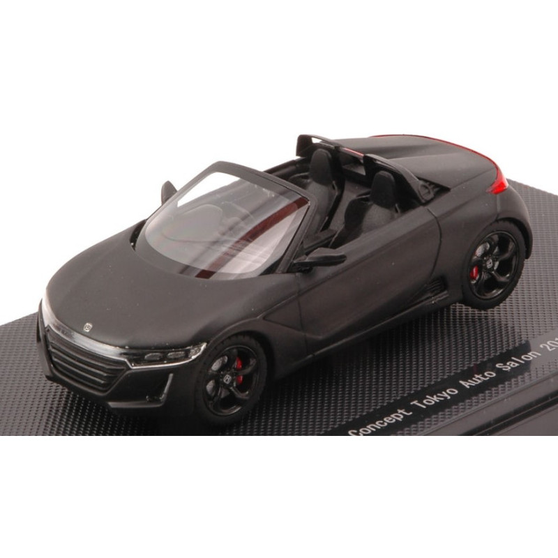 1:43 Ebbro Honda S660 Concept Tokyo Auto Salon 2015 Nero Opaco