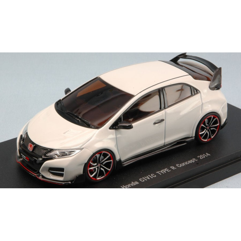 1:43 Ebbro Honda Civic Type R Concept 2014 Bianco