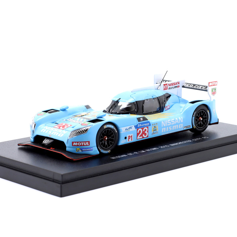 1:43 Ebbro Nissan Gt r N23 LM Nismo 2015 Manchester City FC Version