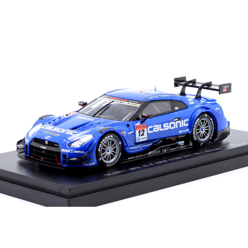 1:43 Ebbro Nissan Gt r N12 7th Okayama 2015 Super GT500 Yasuda oliveira