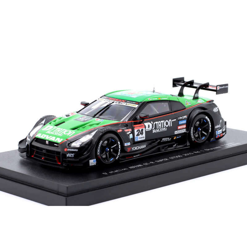 1:43 Ebbro Nissan Gt r N24 11th Okayama 2015 Super GT500 Sasaki ordonez