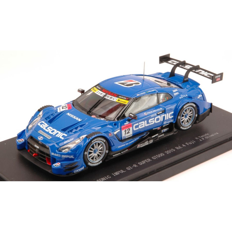 1:43 Ebbro Nissan Gt r N12 3rd Rd.4 Fuji 2015 Super GT500 Yasuda oliveira