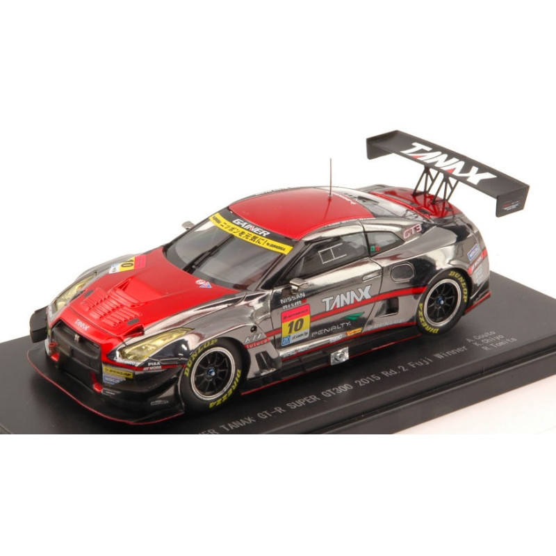 1:43 Ebbro Nissan Gt r N10 Winner Fuji Super GT300 2015 Couto chiyo tomita