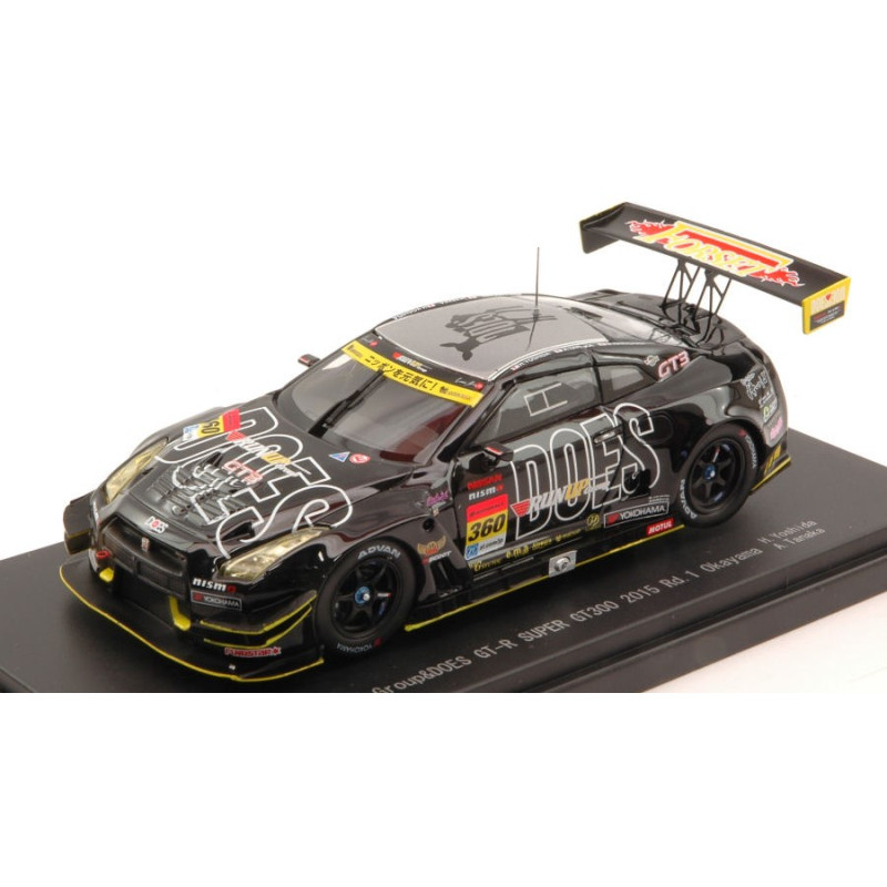 1:43 Ebbro Nissan Gt r N360 Okayama Super GT300 2015 H.yoshida a.tanaka