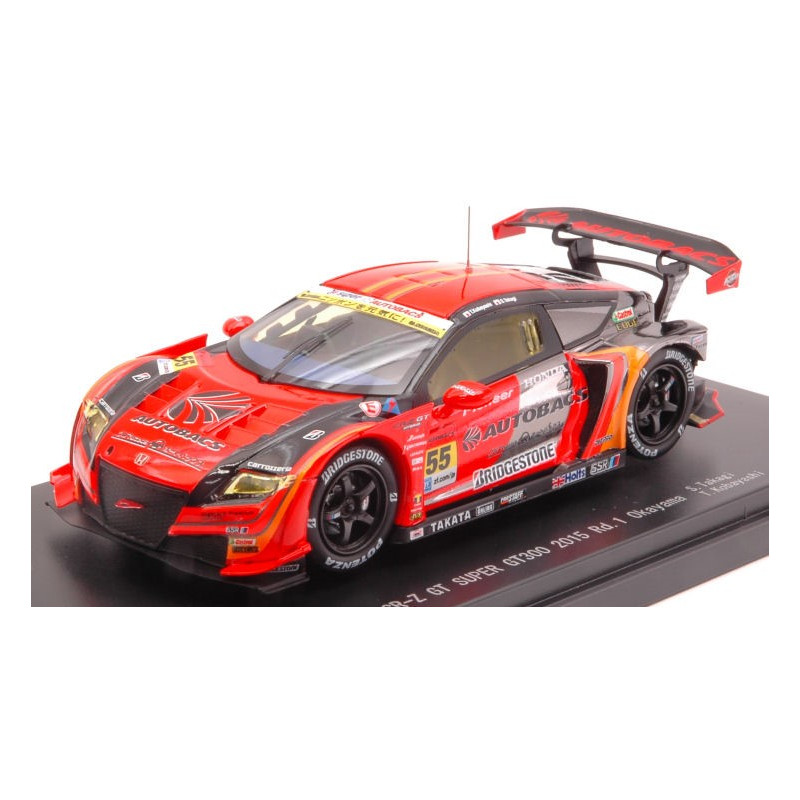 1:43 Ebbro Honda CRZ N55 2nd Okayama Super GT 300 2015 S.takagi t.kobayashi