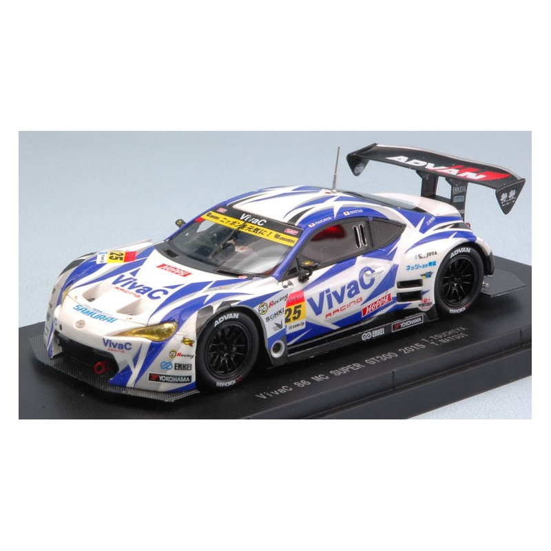 1:43 Ebbro Vivac 86 MC N25 Winner Sugo Super GT 300 2015 T.tsuchiya t.opacosui