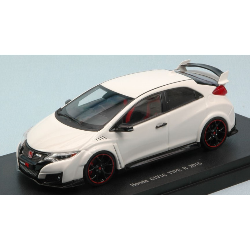 1:43 Ebbro Honda Civic Type R 2015 Bianco