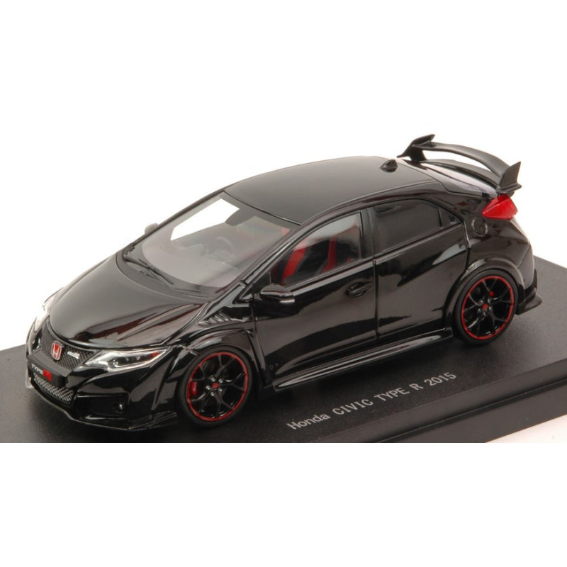 1:43 Ebbro Honda Civic Type R 2015 Crystal Nero Pearl